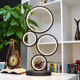 Maviq Helix Lumina spiral LED table lamp - front view