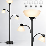 Maviq modern standing torchiere floor lamp multi-light view
